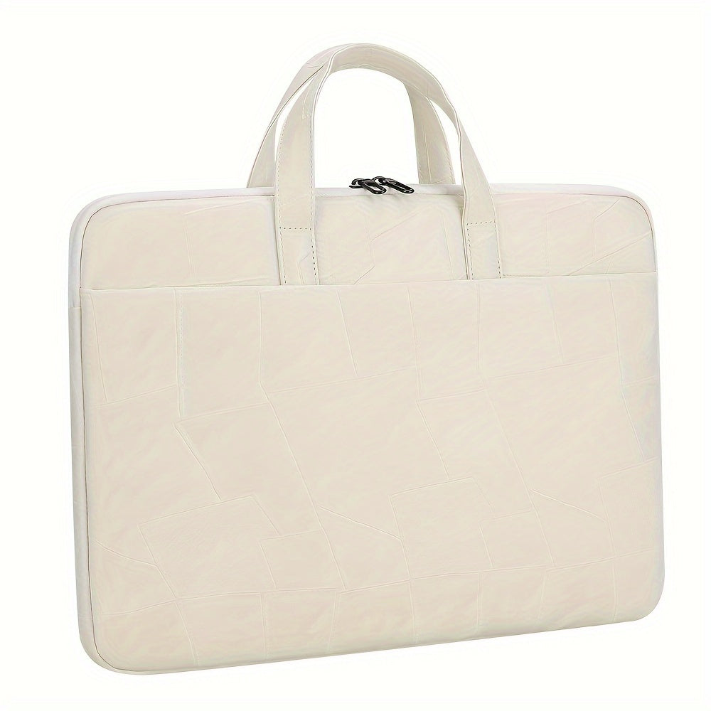 Sleek Faux Leather Briefcase 41 Laptop & Tablet Bag