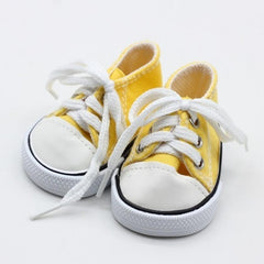 Lace up Canvas Sneakers for 18" Girl Dolls - Accessories Not Included