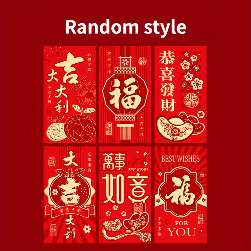 30pcs Dragon Lucky Money Envelopes for Chinese New Year & Spring