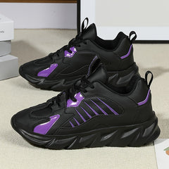 Thick Sole Shock Absorption Running Shoes Non Slip Casual Sneakers