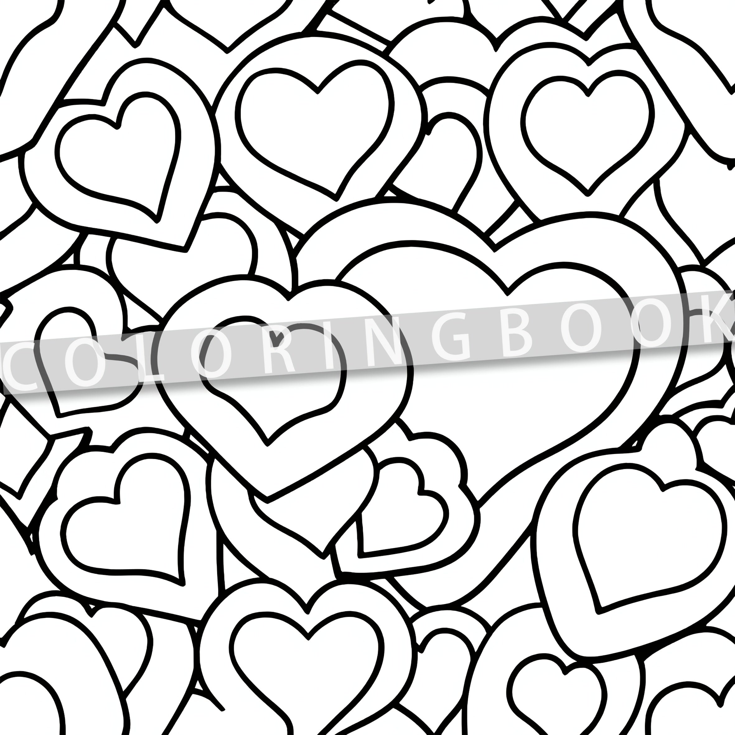 Adult Coloring Book 20x20cm 24 Pages - Easter Theme