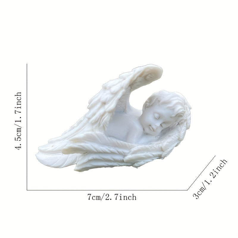 2pcs Angel Statue for Garden Home Decor and Memorials