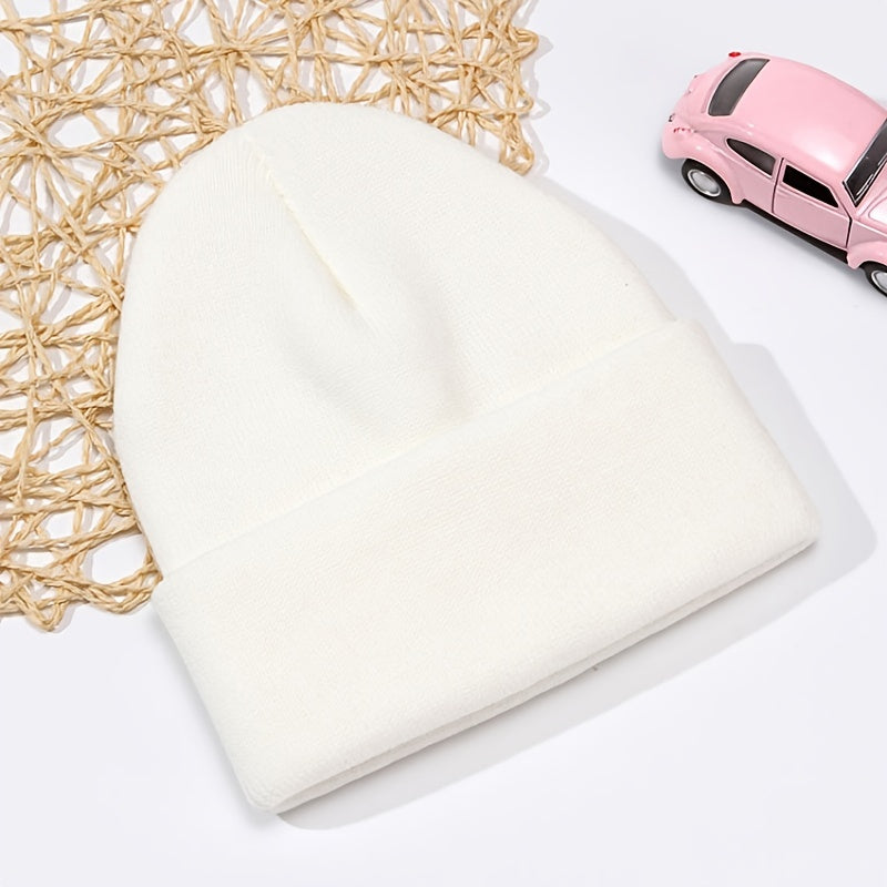 European American Harness Knitted Hat Autumn Winter Warm Wool Hat Men Women