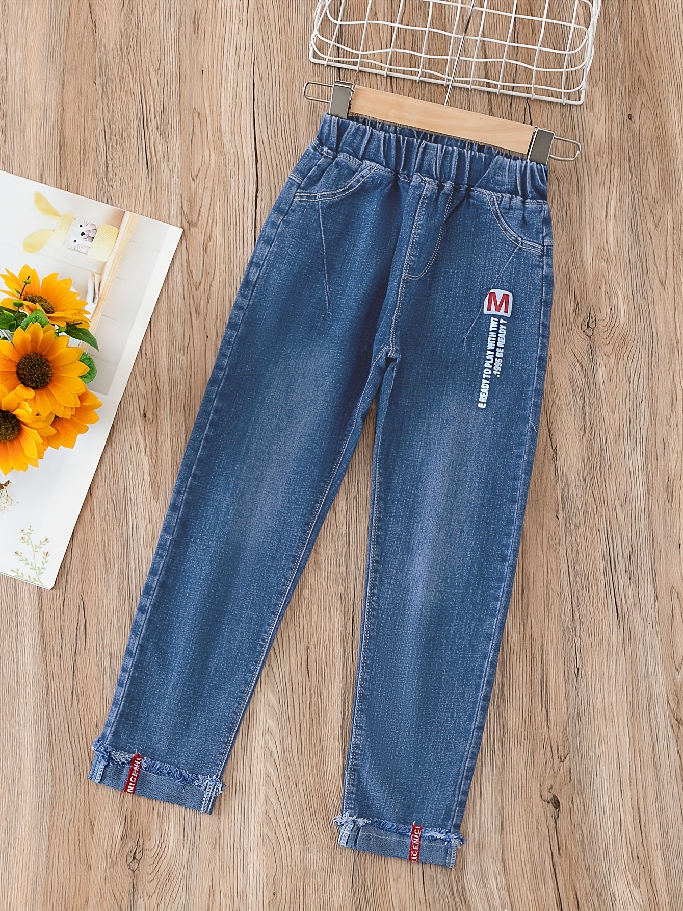 Boys Denim Long Pants With Pocket for Spring & Autumn