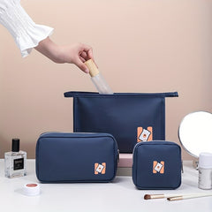Casual Travel Cosmetic Bag Large Capacity Toiletry Storage Portable B