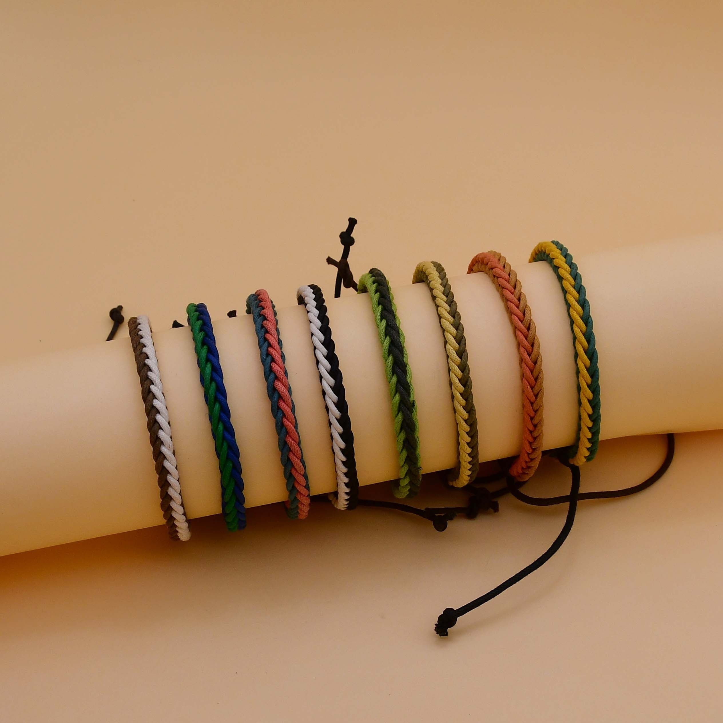 Men's Adjustable Braided Bracelet for 21st Birthday Party