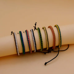 Men's Adjustable Braided Bracelet for 21st Birthday Party