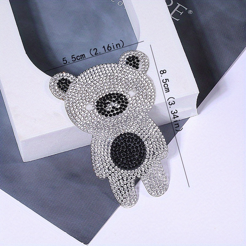 Colorful Bear Hot Drilling Cartoon Unicorn Patch Cloth Paste