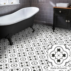 9pcs Waterproof Anti Slip Tile Stickers - Transform Your Home