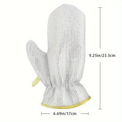 2pcs Brush Pot Washing Gloves Kitchen Cleaning Artifact