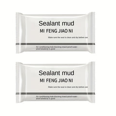 2pcs AC Hole Sealing Adhesive Mud Waterproof Fireproof Household Repair Mud