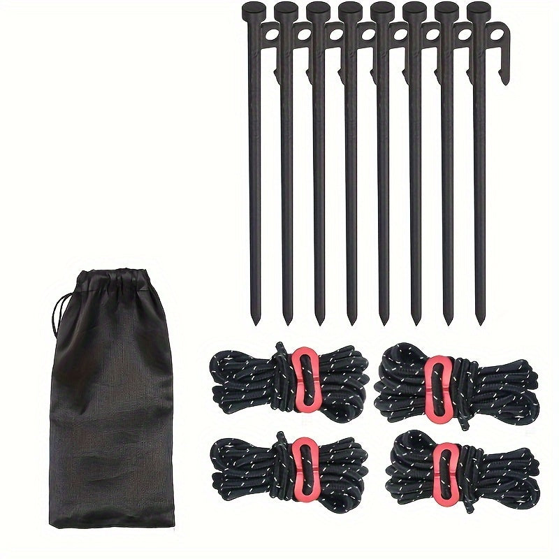 8pcs Tent Extended Ground Nails for Camping Beach Camp