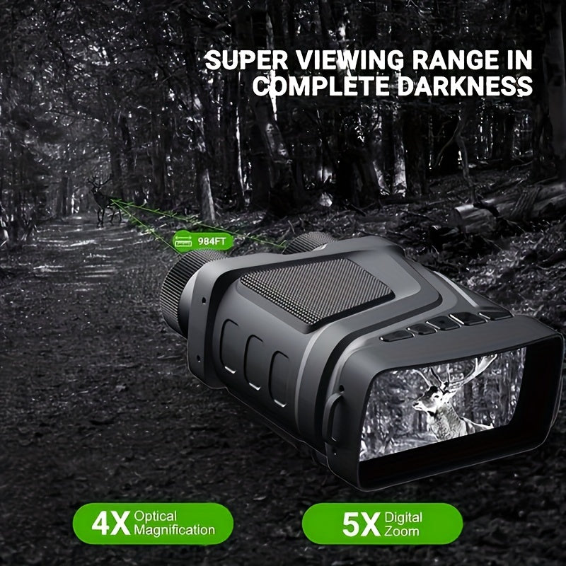 R12 HD Night Vision Goggles 1080P Digital Infrared Video & Photo Recording