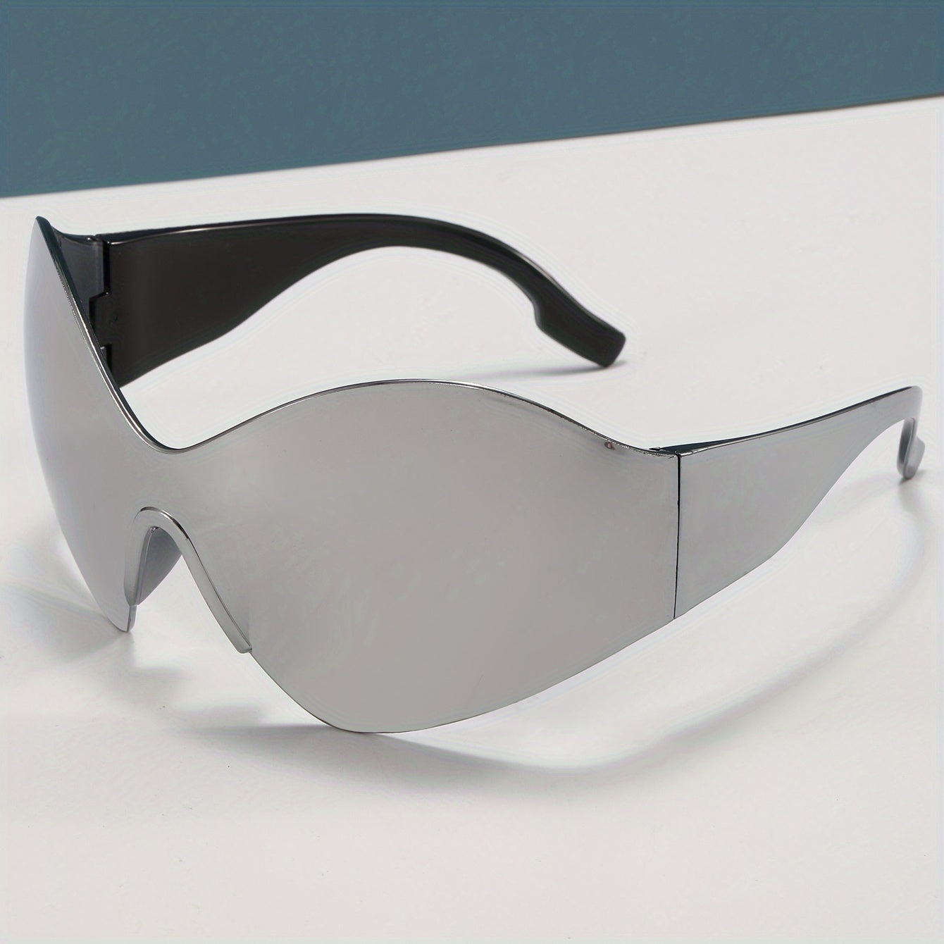 Men's Large Frame Cyberpunk Sunglasses Hot Girl Party Glasses