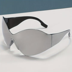Men's Large Frame Cyberpunk Sunglasses Hot Girl Party Glasses