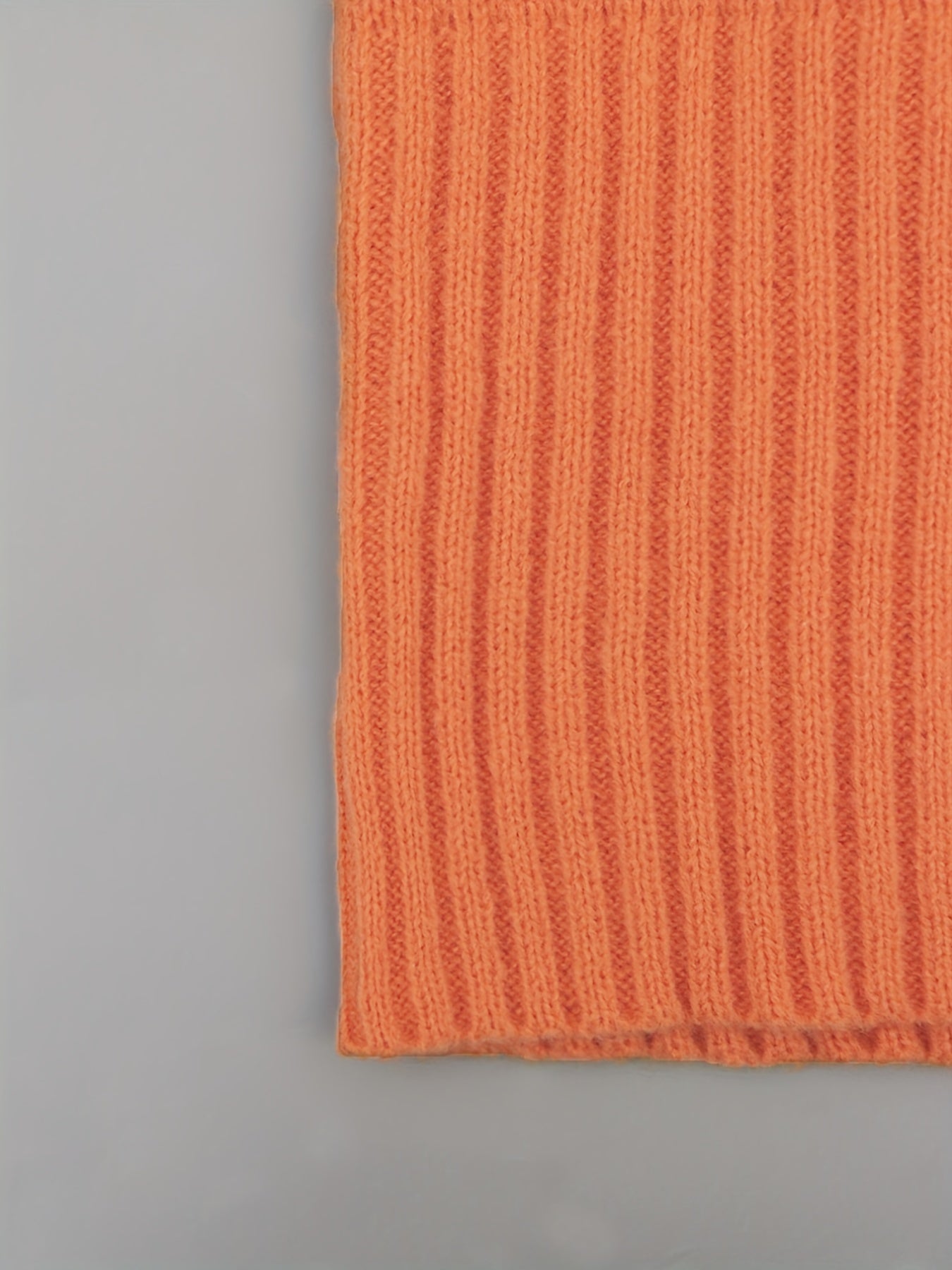  Solid Lantern Sleeve Sweater Dress