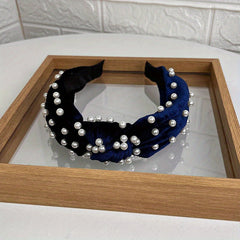 Vintage Faux Pearl Headband for Women