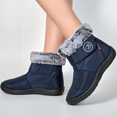 Plush Lined Waterproof Snow Boots