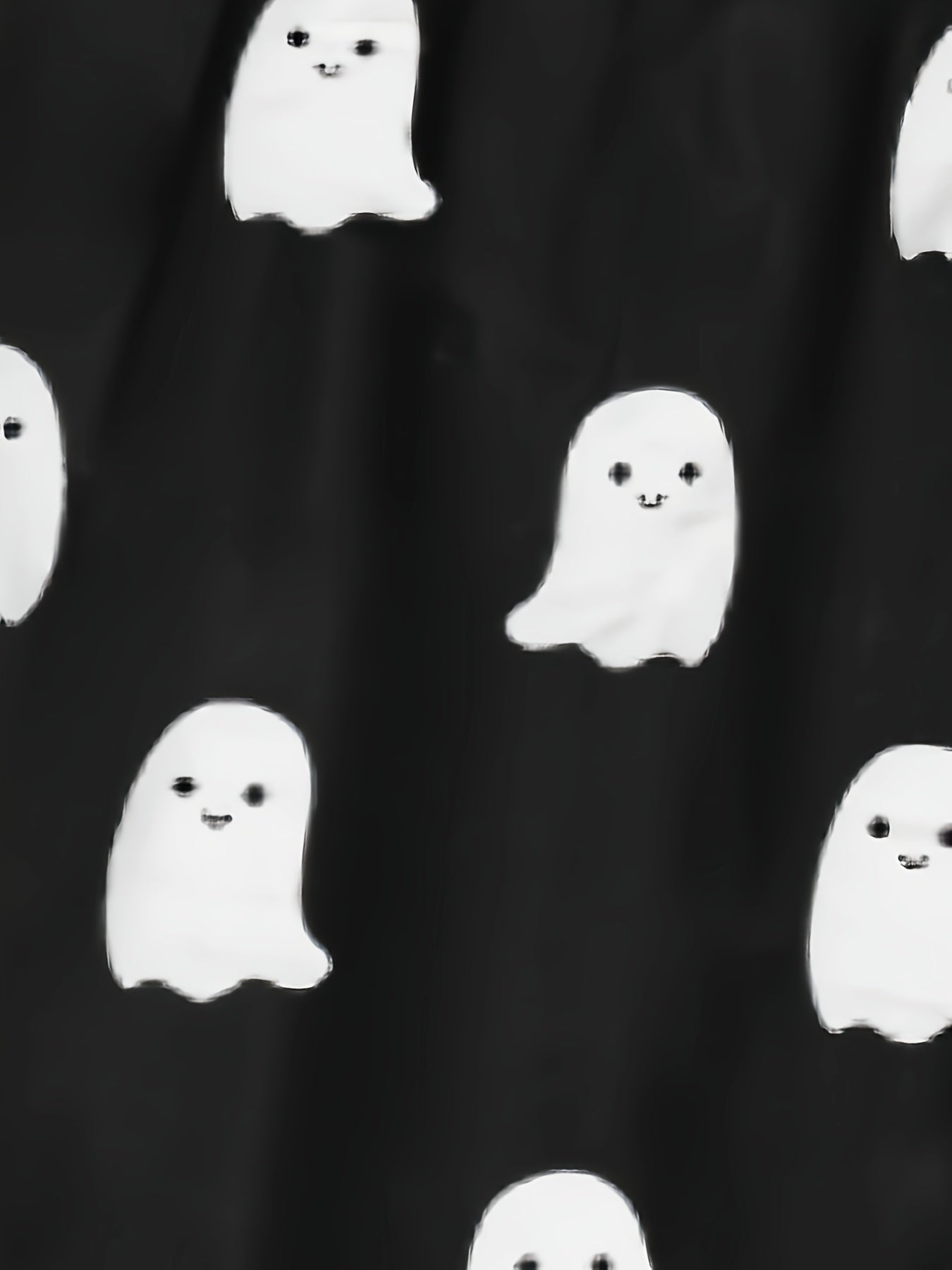  Ghost Print Pajamas Set for Women