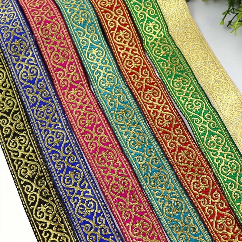 2 Yards 3 Woven Jacquard Ribbon Heart Lace Trim For Garment Curtain Sewing