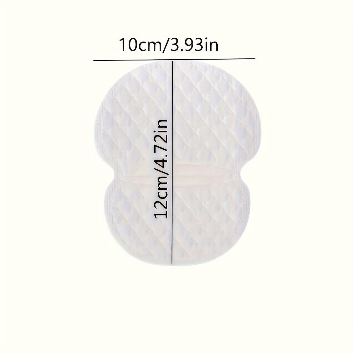 10PCS Underarm Sweat Absorbing Patch Ultra Thin Invisible Pad