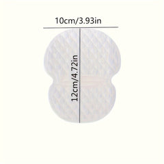 10PCS Underarm Sweat Absorbing Patch Ultra Thin Invisible Pad