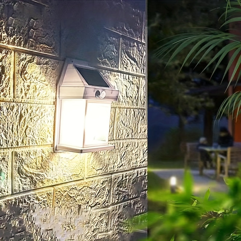 Solar Wall Light Outdoor Waterproof Tungsten Lamp Induction Garden Light