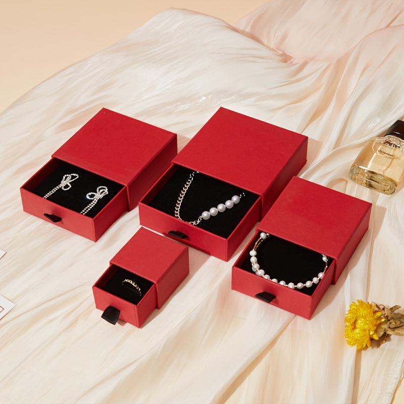 Large Capacity Jewelry Box for Ring Earrings Necklace