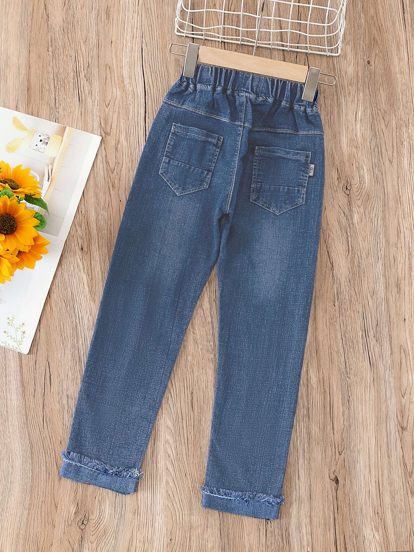 Boys Denim Long Pants With Pocket for Spring & Autumn