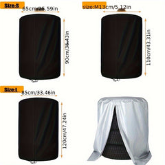 Car Spare Tire Cover Sun Rain Frost Snow Protection Zipper Tire Cover