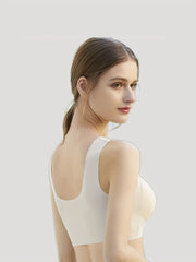 3pcs Mesh Wireless Bras Full Coverage Comfortable Breathable Women's Lingerie