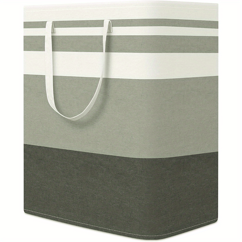 Large Waterproof Laundry Basket Collapsible Tall Clothes Hamper