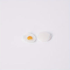 Miniature Food Set with Eggs - Poached and Fried - Dollhouse Play Props