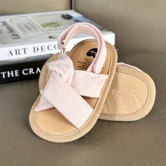 Comfy Baby Girls Sandals Lightweight Non Slip Walking Shoes For Infants