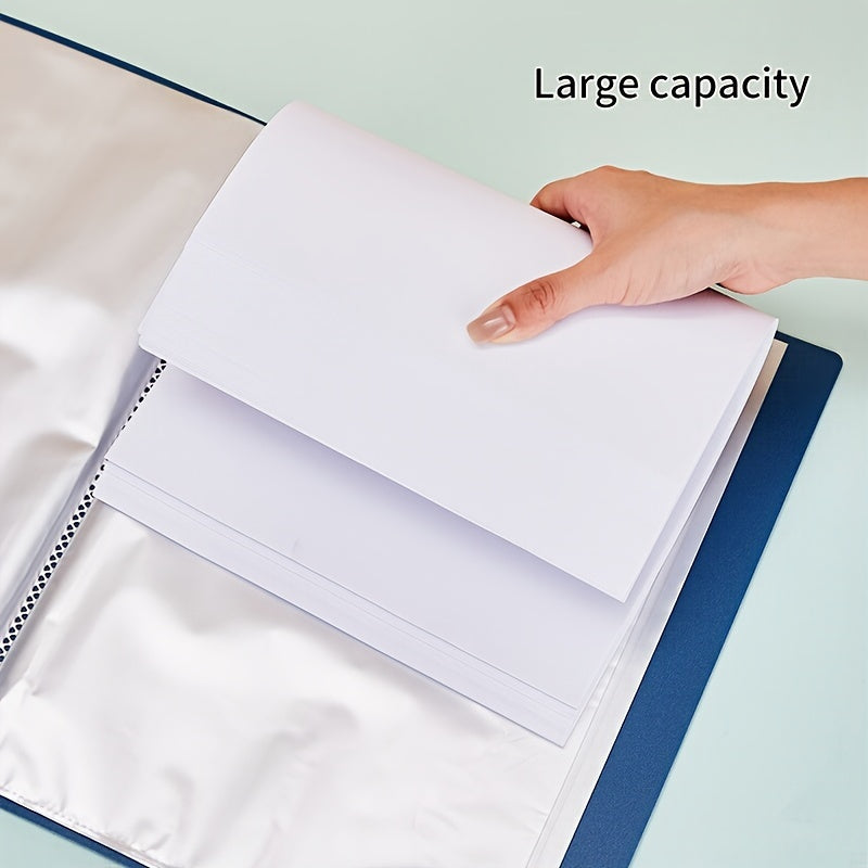 30pcs Retro A4 File Storage Folder Document Layer File Folder