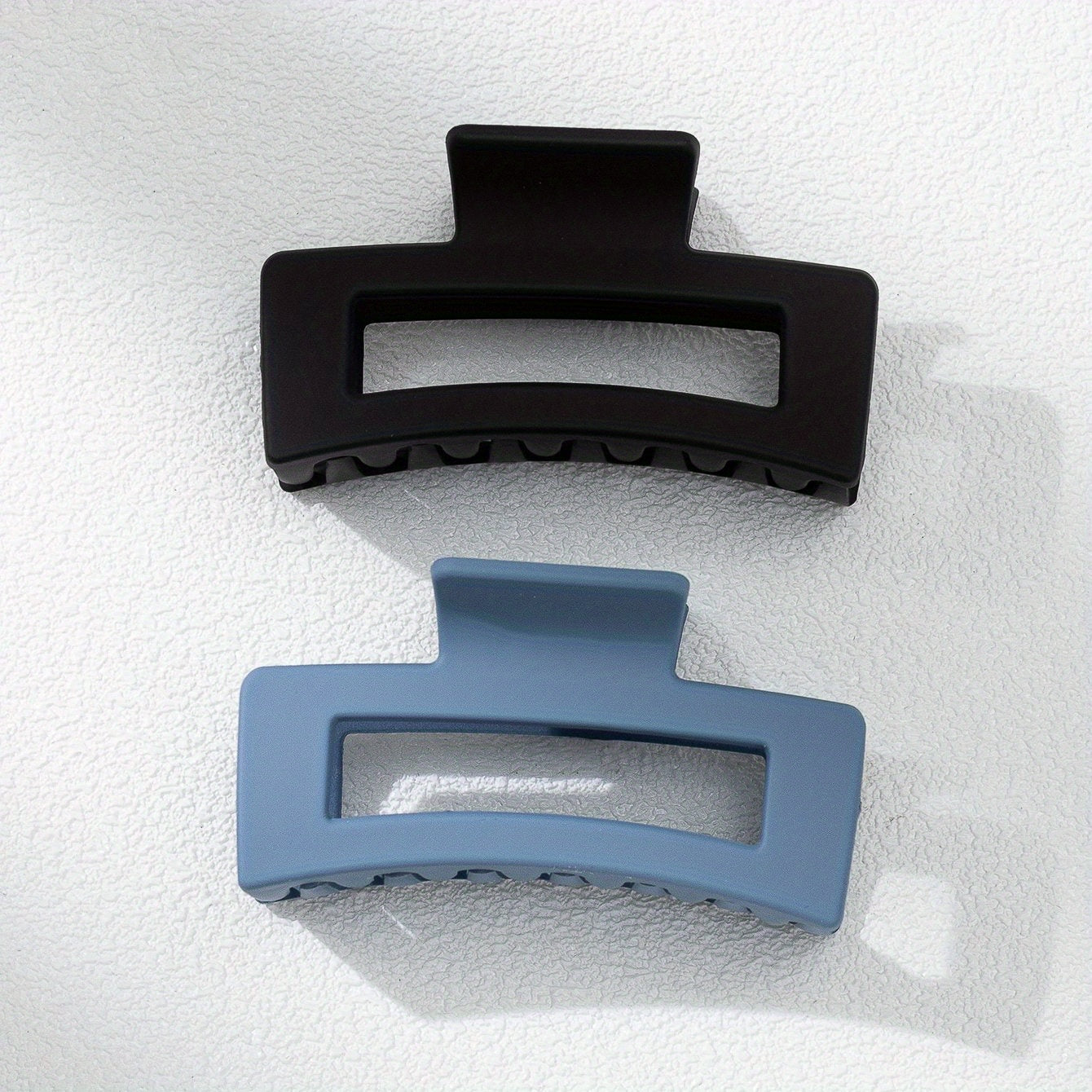 Matte Square Hair Claw Nonslip Shark Claw For Women Girls
