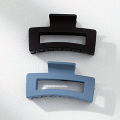Matte Square Hair Claw Nonslip Shark Claw For Women Girls