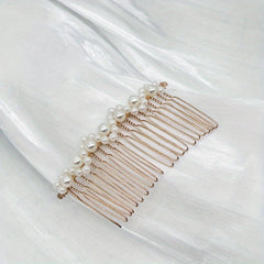 Pearl Hair Comb Bridal Braiding Head Jewelry Hair Accessories