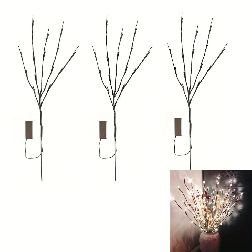 LED Branch Lights Night Light DIY Fairy Tree Lamp Energy Saving
