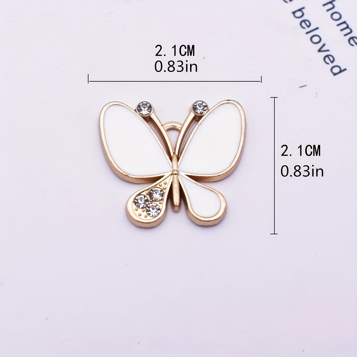 11Pcs Rhinestone Shoe Charms Chain Sandals Decorations