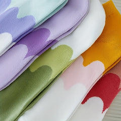 Colorblock Ankle Socks Soft Lightweight Low Cut Women's Stockings