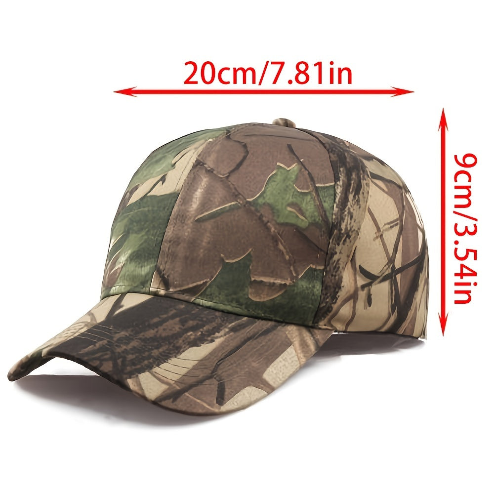 Adjustable Camo Baseball Cap for Men and Women