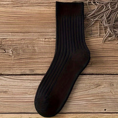 5 Pairs Women's Solid Socks Breathable & Comfy Stockings