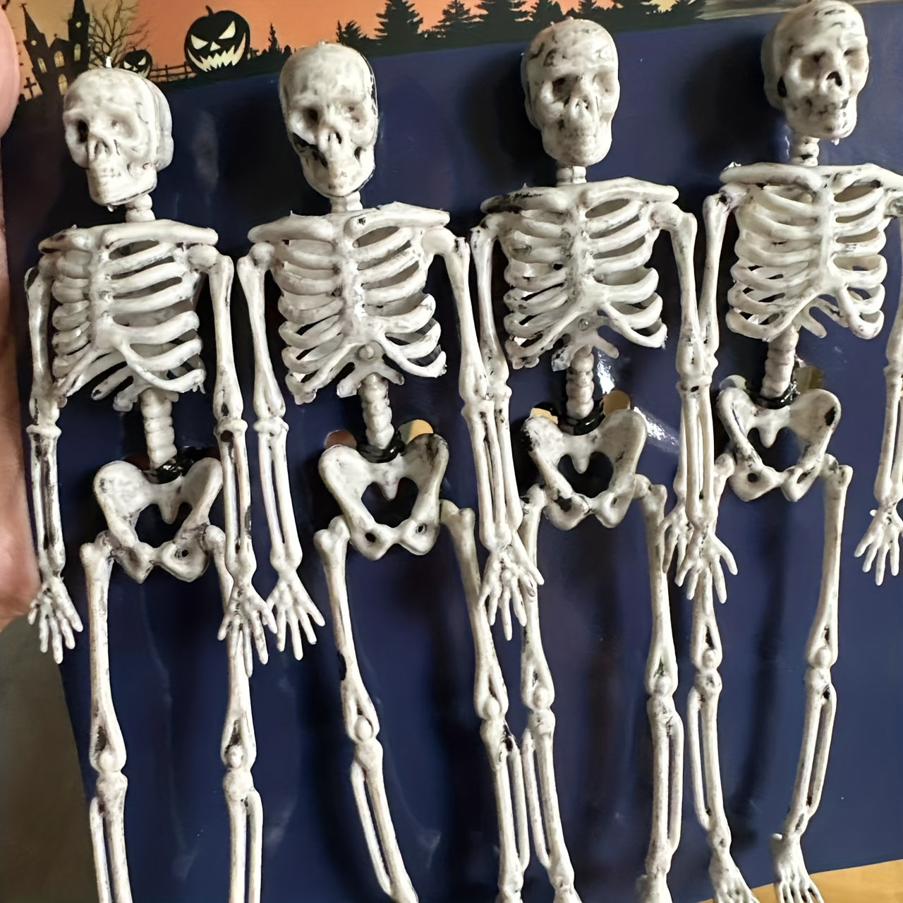 Skull Ornaments Halloween Decoration Supplies Creative Tricky Toys