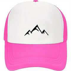 Mountain Dad Hat Soft Cotton Mesh Baseball Cap