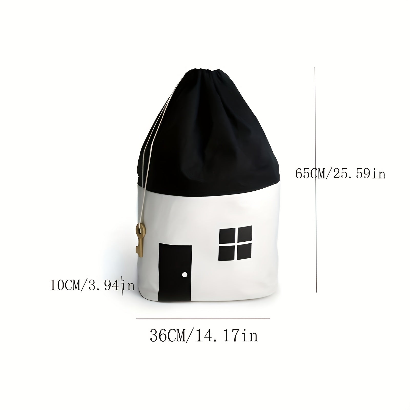 Large Canvas Drawstring Storage Bag