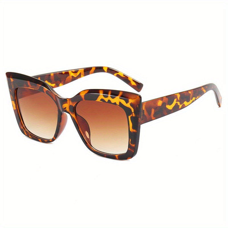 Y2K Cat Eye Sunglasses Tortoiseshell UV400 Shades for Travel Summer