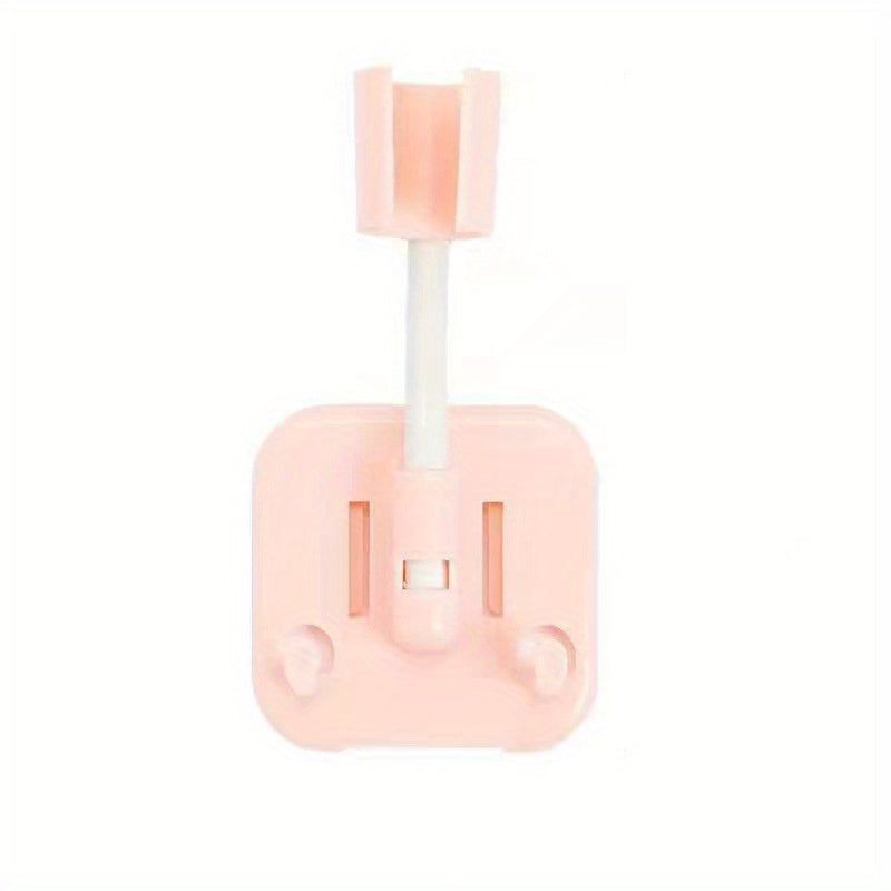 360 Degree Adjustable Shower Head Stand Punch Green Pink