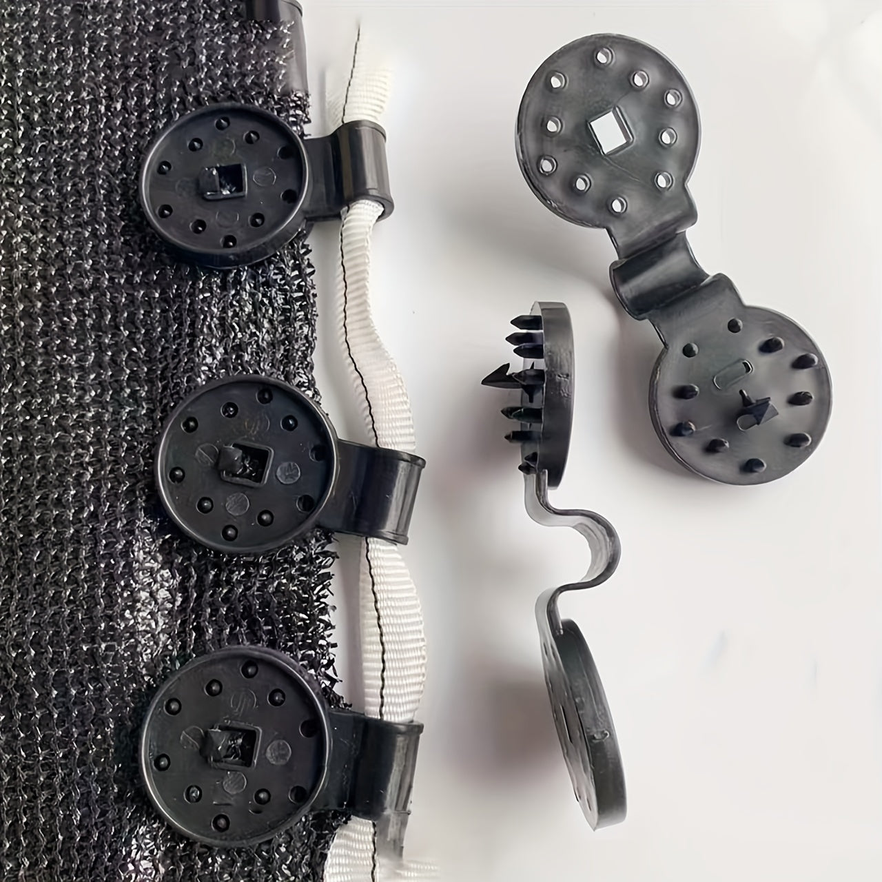 10pcs Plastic Sunshade Clips Fast Installation Home Agricultural Garden Netting