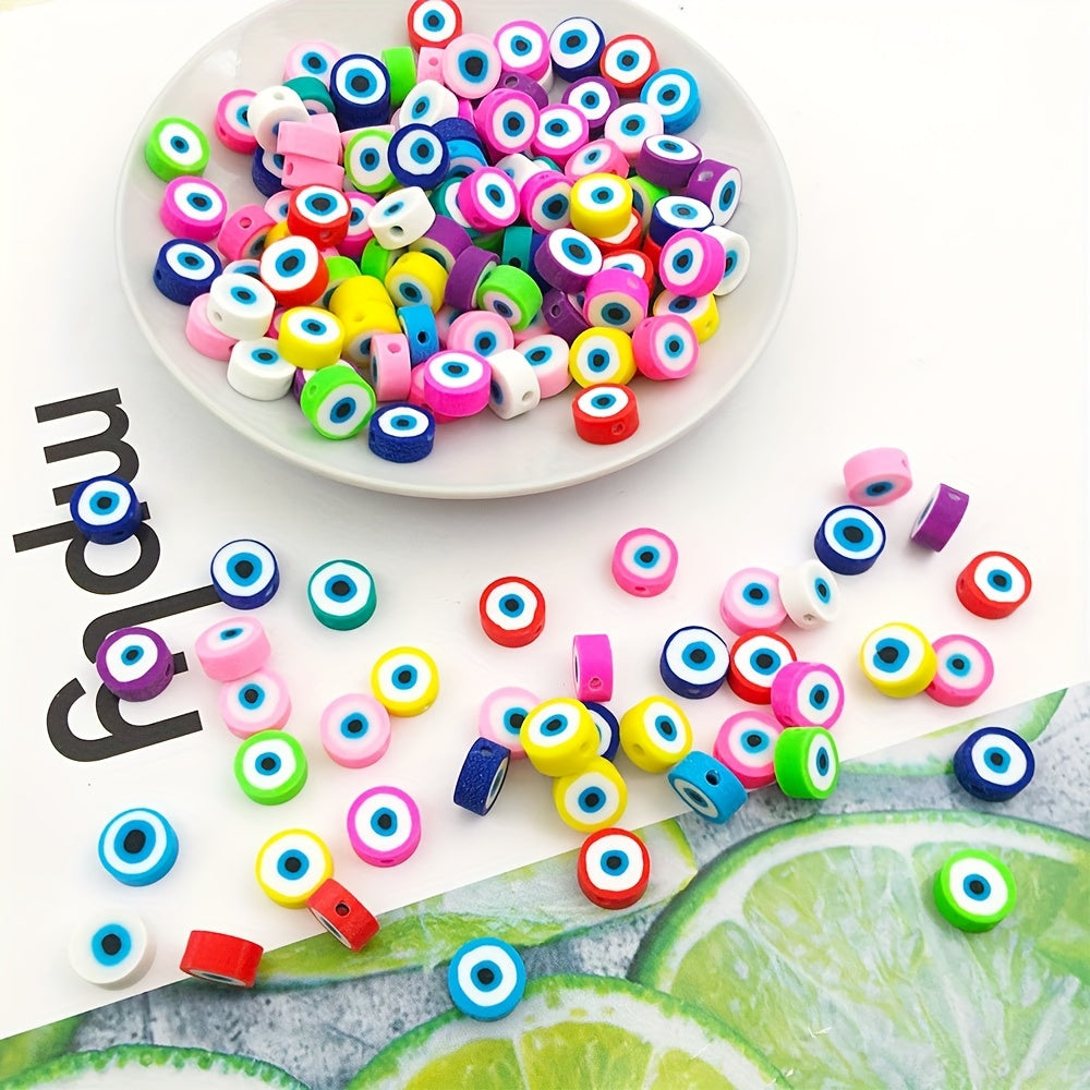 50pcs Mix Polymer Clay Beads for DIY Jewelry Making